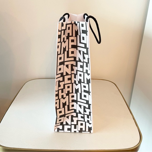 Authentic Large Longchamp Pokémon Pikachu Paper shopping Bag for purse - Picture 2 of 6